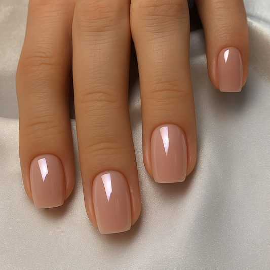 Mystiqua's Nude Pink Acrylic Nails