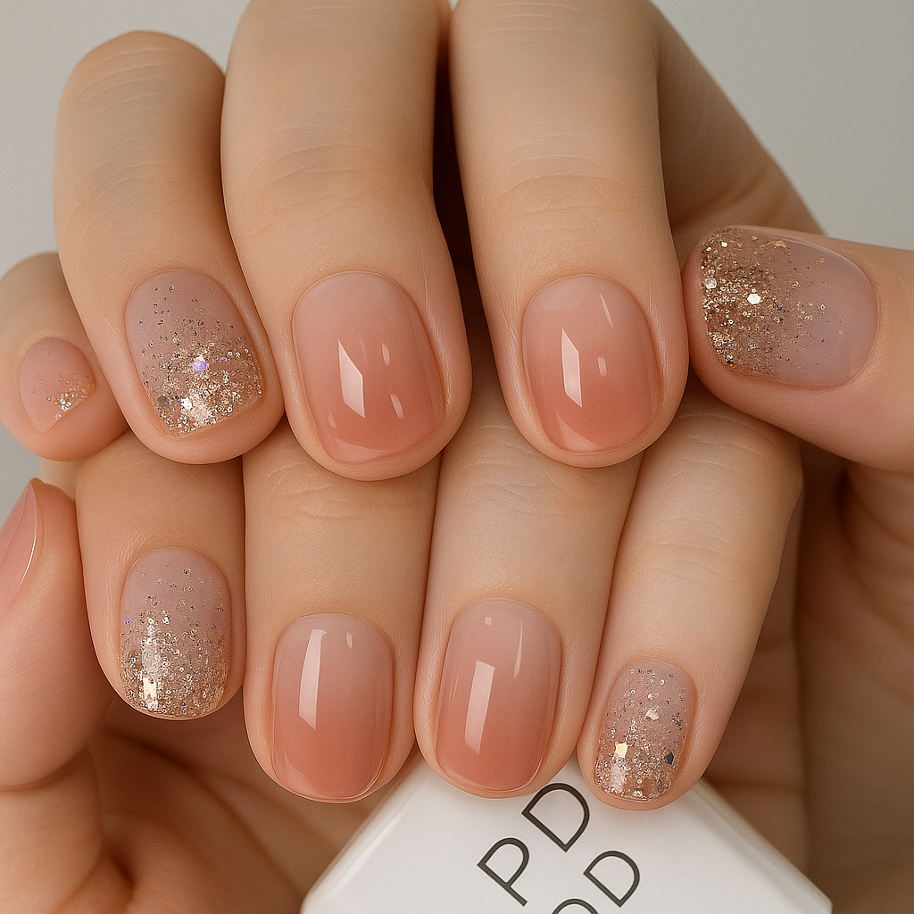 Mystiqua's Nude Pink Acrylic Nails