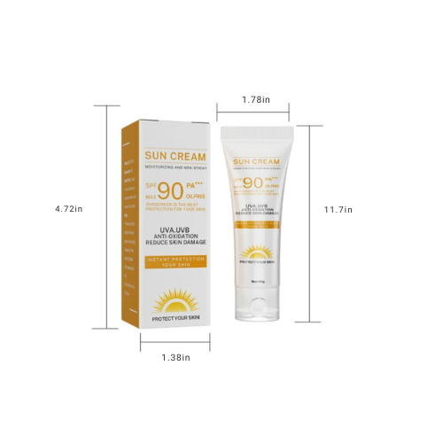 Mystqua's Hydrating SPF 90 PA+++ Mineral Sunscreen