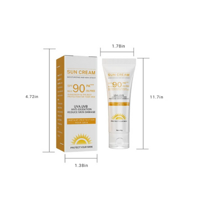 Mystqua's Hydrating SPF 90 PA+++ Mineral Sunscreen