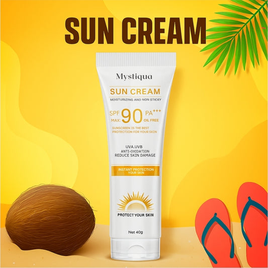 Mystqua's Hydrating SPF 90 PA+++ Mineral Sunscreen