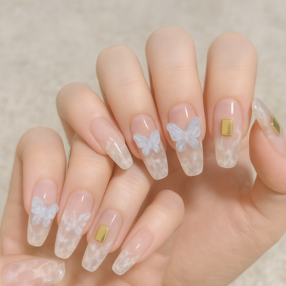Mystiqua's Pink Rhinestone Nails