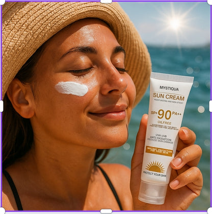 Mystqua's Hydrating SPF 90 PA+++ Mineral Sunscreen