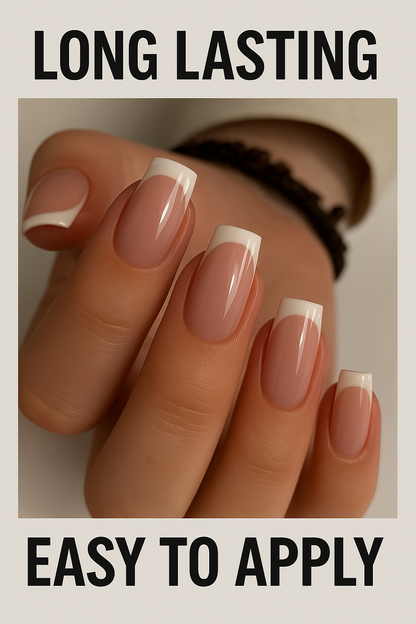 Mystiqua's French Manicure Nails